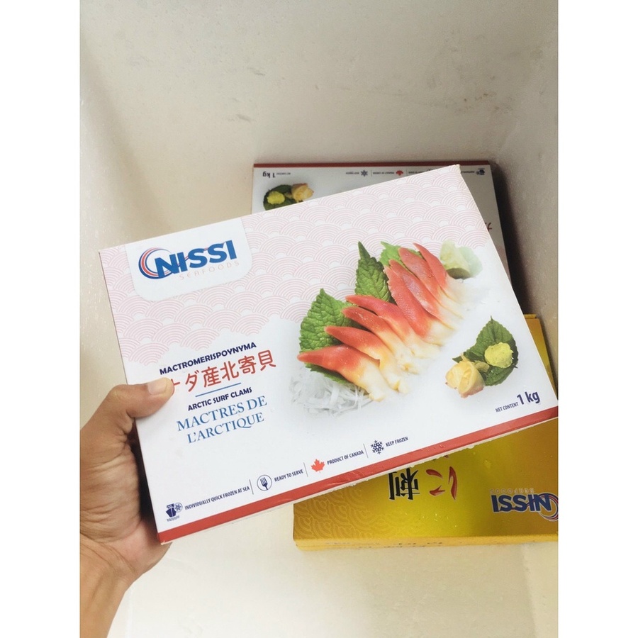 Sò Đỏ Nhật Sashimi
